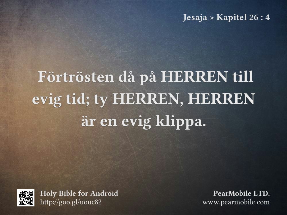 Jesaja, Kapitel 26:4
